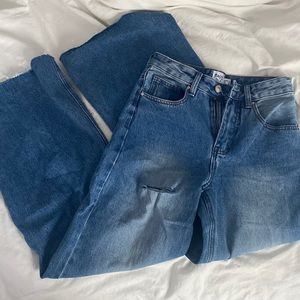 Princess Polly wide leg jeans NEVER WORN size 2